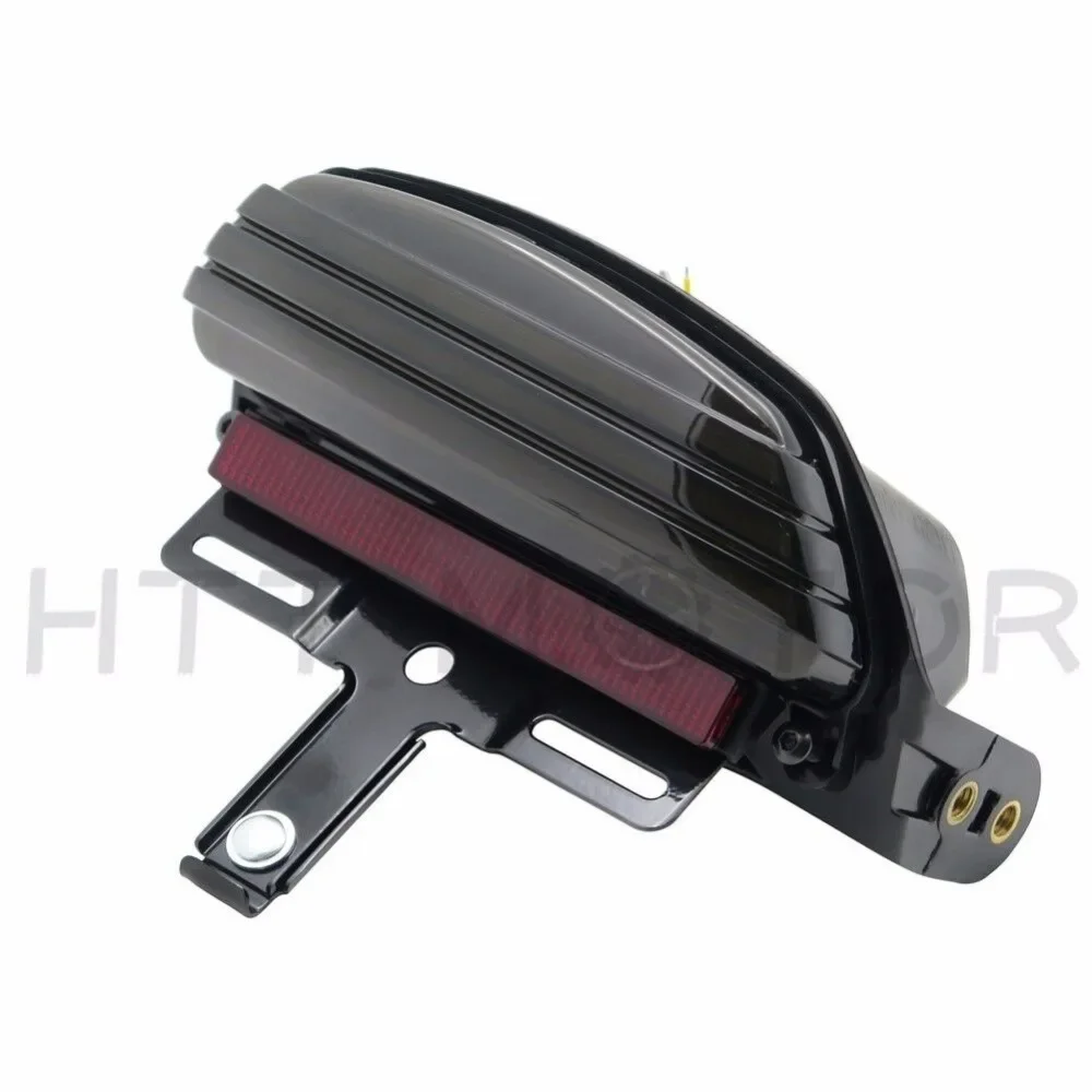 Tri-Bar Fender LED Tail Light for Harley Davidson FXST, FXSTB, FXSTC, FXSTS and FLSTSB 2006-later Motorcycle Part