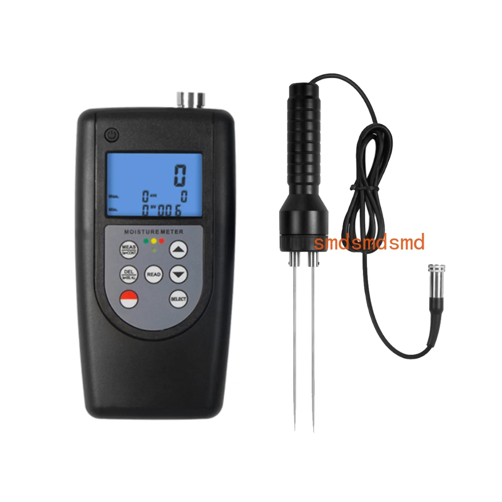 MC-7828SOIL Soil Moisture Meter Measuring range 0%~80% Conductivity sensor ±0.5%n+1 High precision soil moisture detector