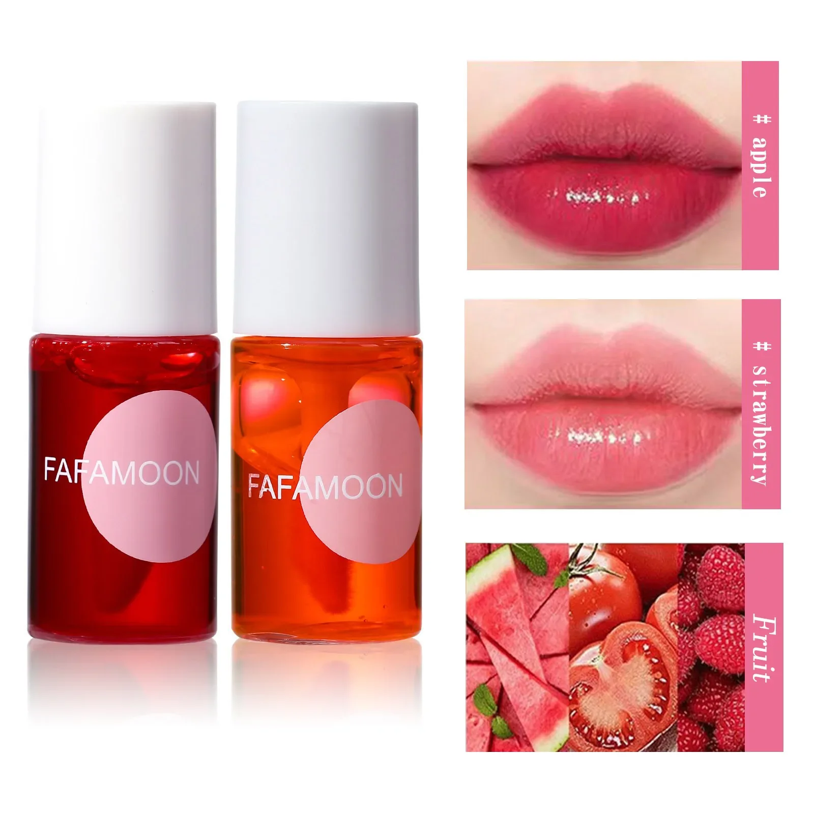 Brilho labial hidratante, água, matiz líquida, esmalte labial espelho, duradouro, batom impermeável, lábio vermelho rosa, bochecha, vermelho, cosmético