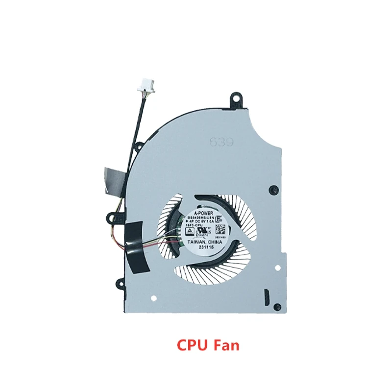 العلامة التجارية الأصلية الجديدة محمول وحدة المعالجة المركزية GPU مراوح التبريد ل MSI MS15F3 15F3 BS5405HS-U5N BS5405HS-U5P