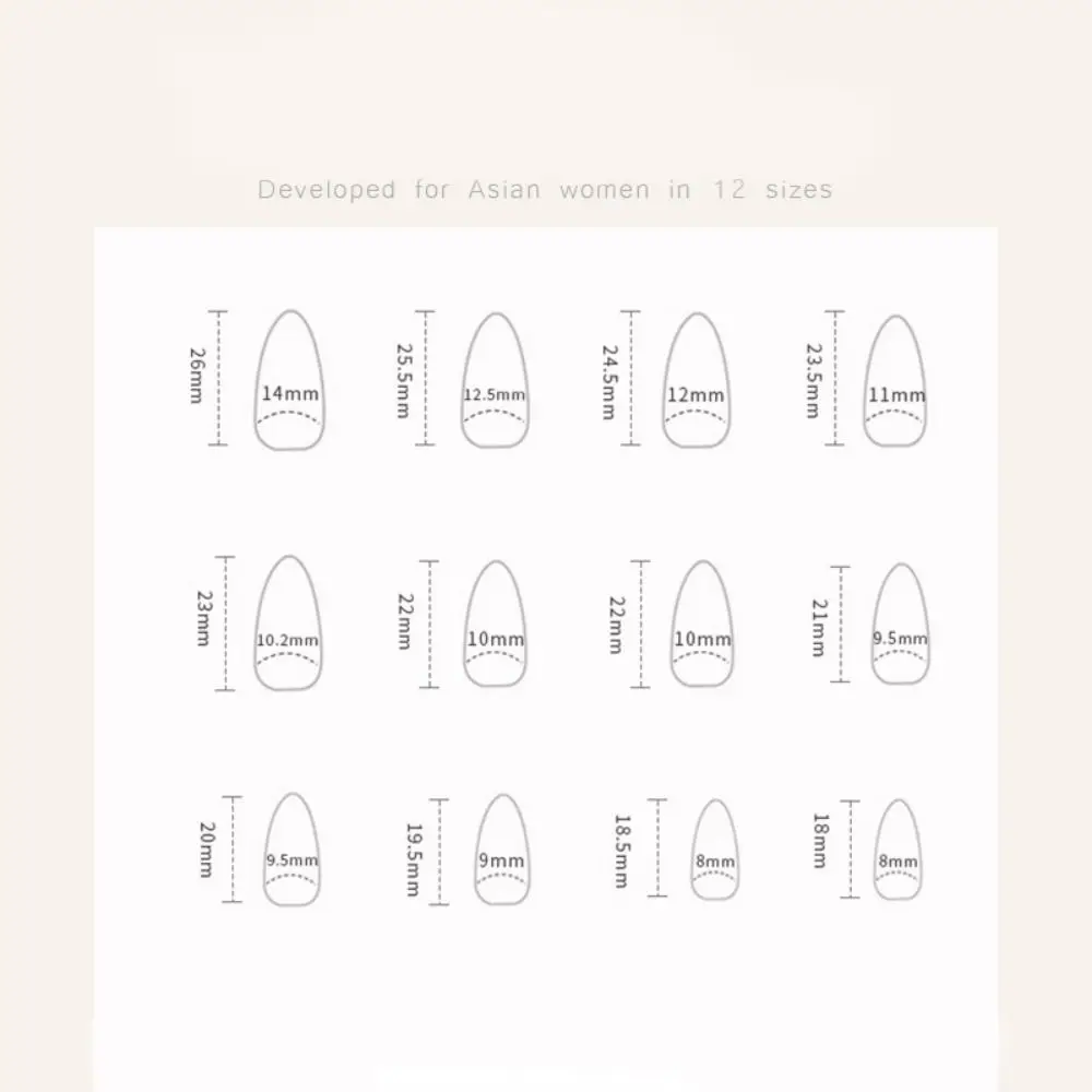 매니큐어 롱 아몬드 가짜 손톱, 프랑스 보라색 가짜 손톱, 고양이 눈 체리 나비 꽃 네일 팁, DIY