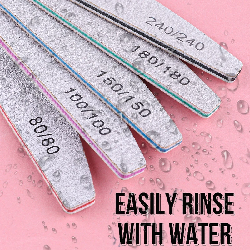 5/10Pcs Professional Nail File - Nail File Titanium 评论和价格