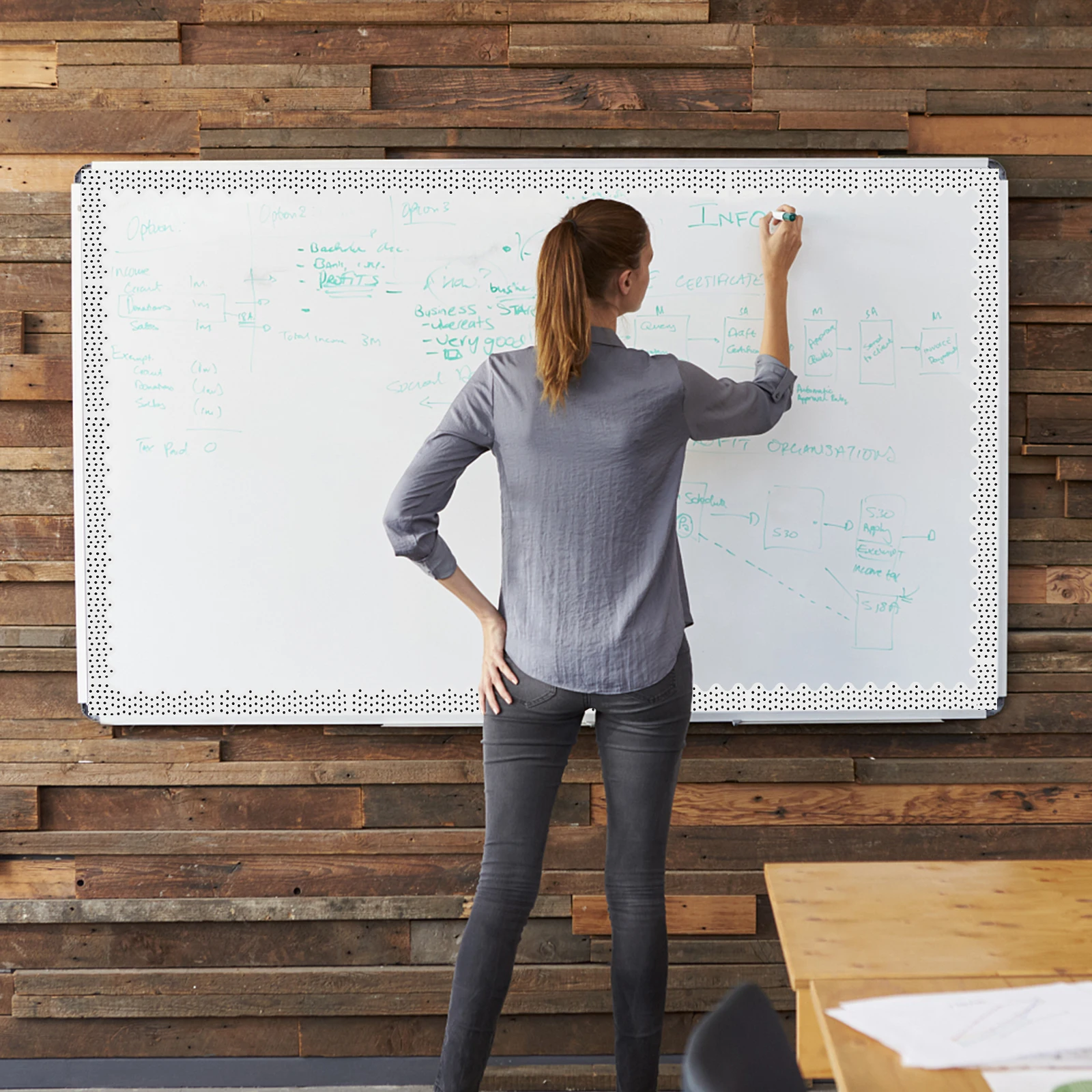 

Classroom Decoration Stickers Primary School Decals Coated Paper Borders Bulletin Board