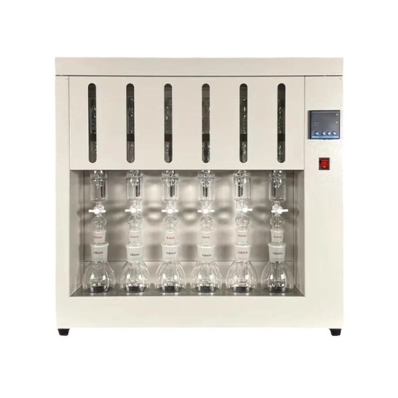 SZF-06A Fat Analyzer Soxhlet Extractor Digital Food Grain Feed Fat Detector