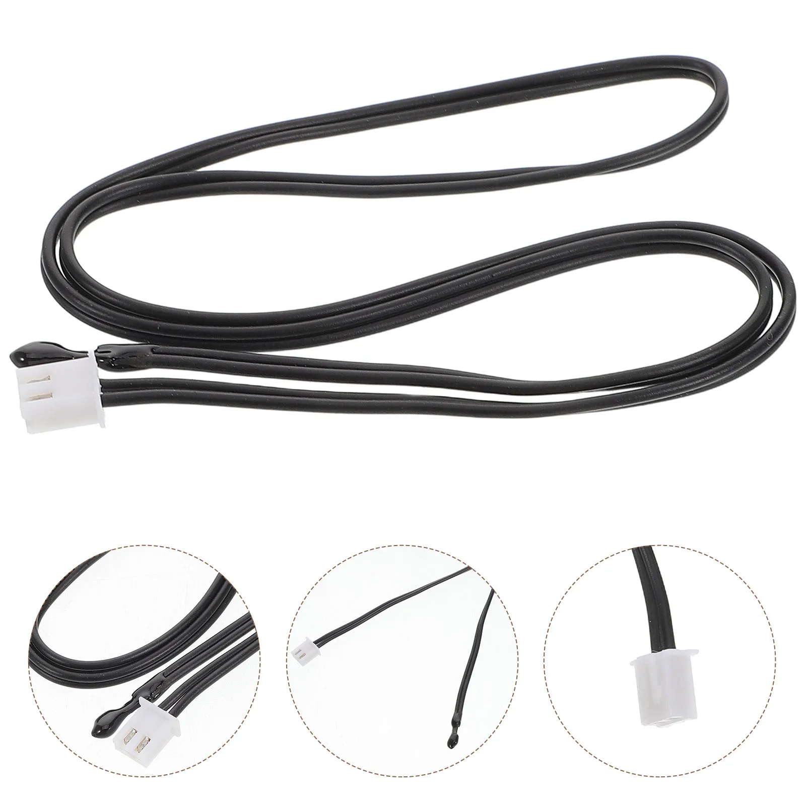 

10Pcs Air Conditioning Temperature Sensor Pipe Thermistor Probe for Hvac System Air Conditioner Repair Accessories