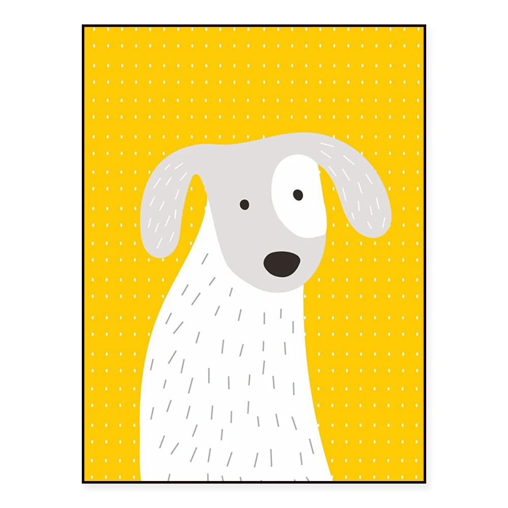 Dachshund, sausage dog, french bulldog, dalmatian dog art, dog poster, dog portrait, scandinavian illustration, kids room decor