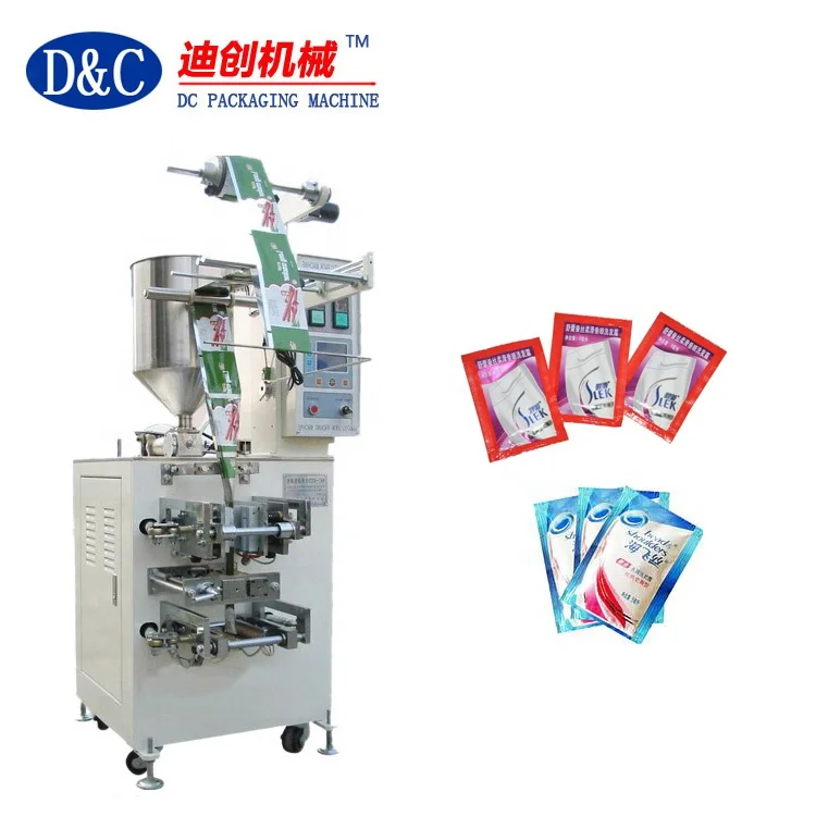 small piston pneumatic liquid filling machine for ointment / honey /oil /cream