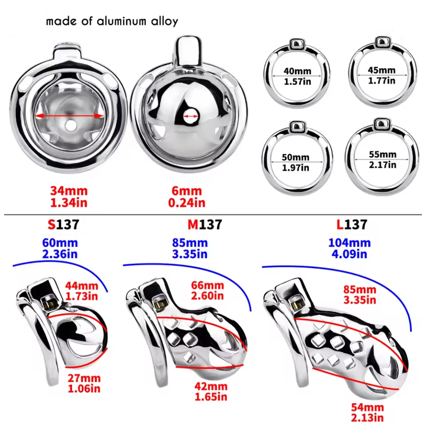 أجهزة قفص العفة المعدنية الجديدة من مامبا لعام 2026 ، قفل القضيب ، قفص القضيب ، حلقات القضيب ، قفل الديك ، لعبة الجنس للبالغين ، لعبة جنسية للرجال #4