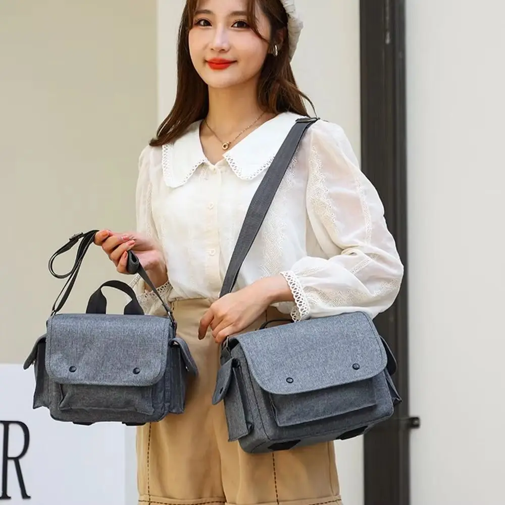 Multi-functional Digital DSLR Camera Bag Wear Resistant Waterproof Camera Storage Bag Durable Adjustable Camera Lens Pouch