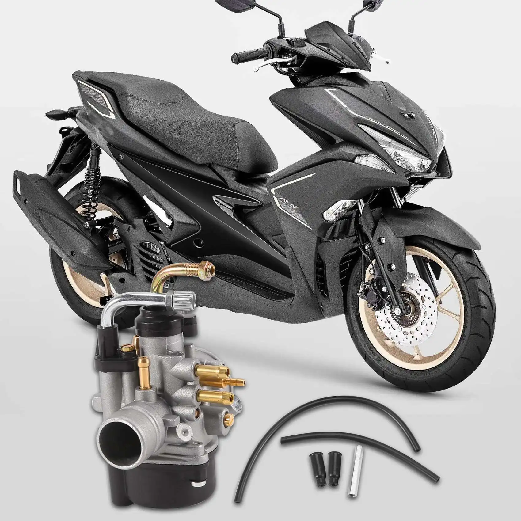 ل PHVA17 17.5 Dellorto 17 مللي متر استبدال المكربن ل ايروكس 50/ Minarelli PHBN-17.5mm نمط 2 السكتة الدماغية المكربن