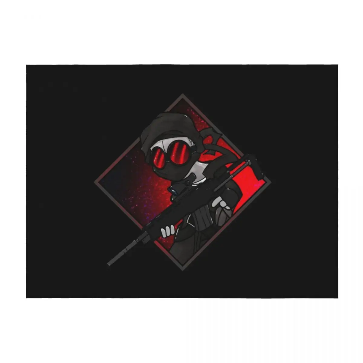 

Madness combat Hank j wimbleton art Throw Blanket Decoratives Winter beds christmas decoration Furry Blankets