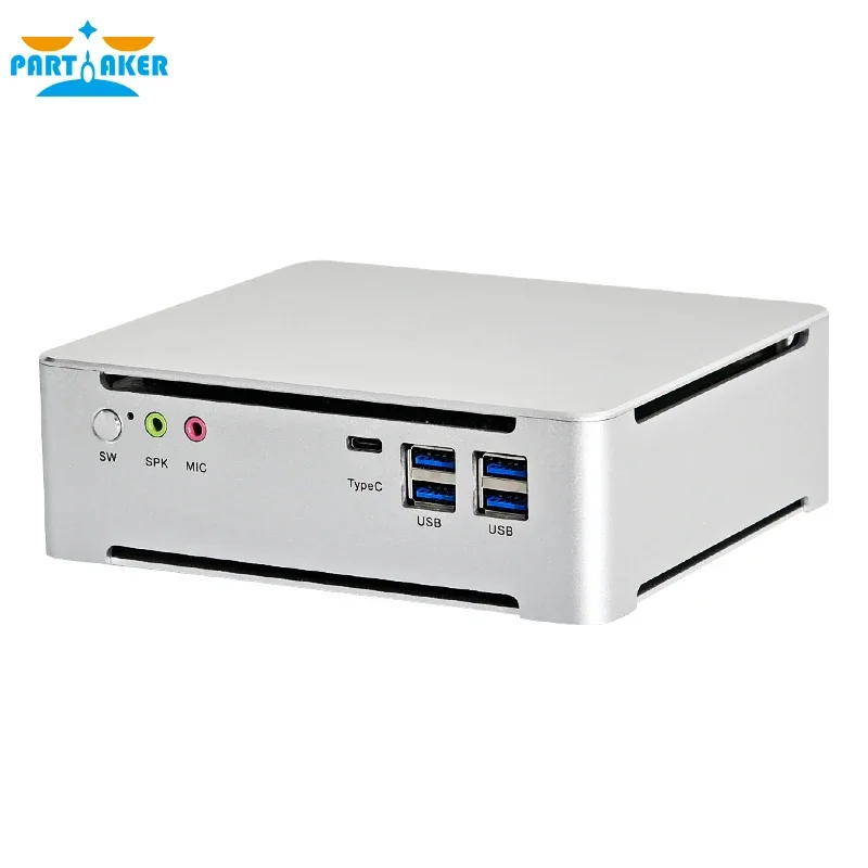 Partaker Mini PC Core I7-13620H I7-1260P 2 x DDR5 RAM NVMe SSD Windows 11 Pro Desktop Computer 1xHDMI2.1 1xDP1.4 1xType-C WiFi