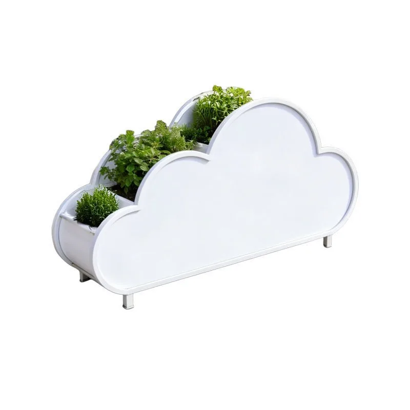 box cloud modeling balcony courtyard park street outside pendulum pedestrian street planting decorative flower pot