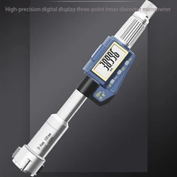 Digital Three-Claw/three-Point Inner Diameter Micrometer For Measuring Through Holes, Blind Holes, And Bearing Inner Holes 0.001