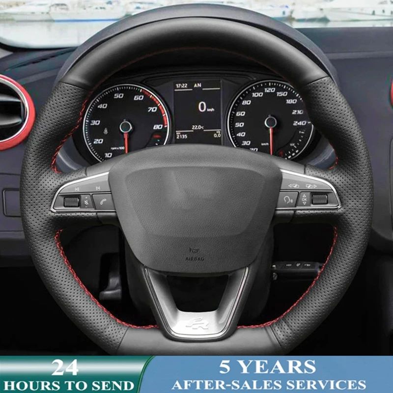 Car Steering Wheel Cover Leather Original Steering Wheel For Seat Leon Cupra R Leon ST Cupra Leon ST Cupra Ateca Cupra Ateca FR