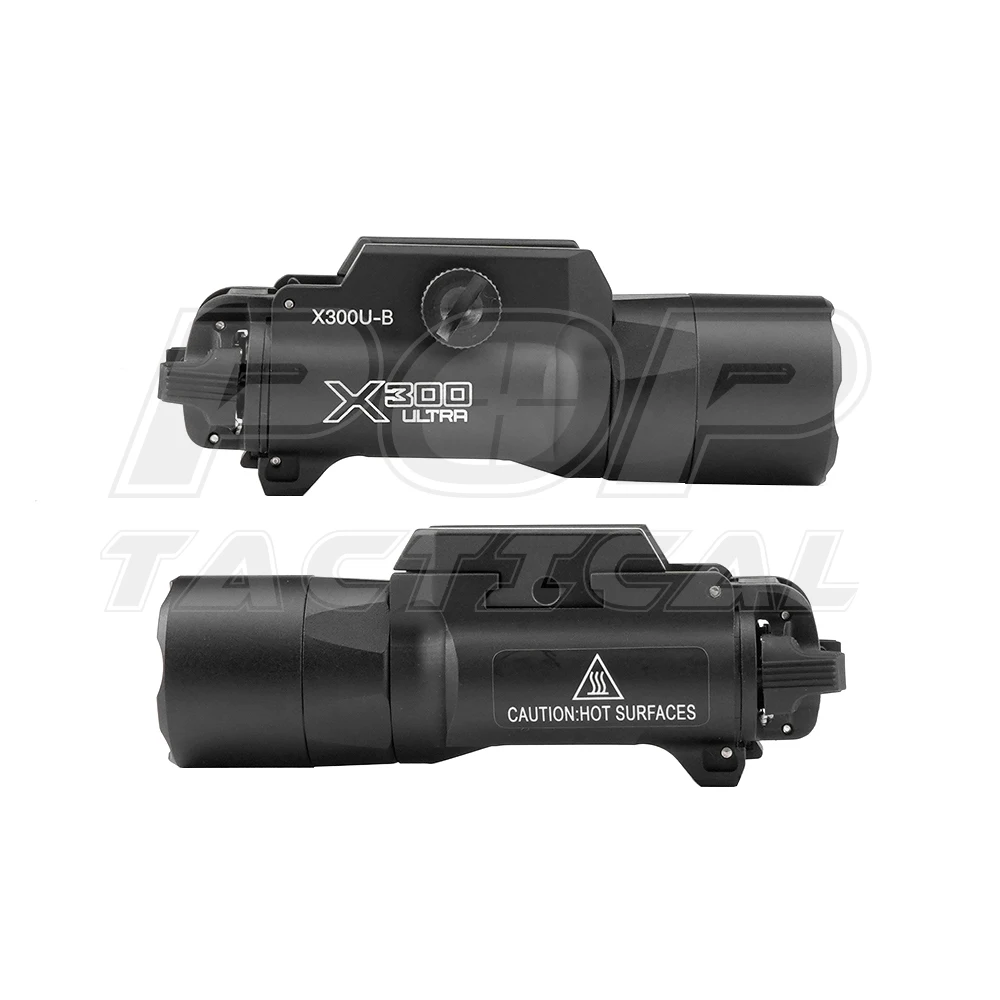 Tactical X300U-B Weapon Gun Light, Flashlight, Rifle Strobe, Hunting Flashlight Accessories, Fit 20mm Picatinny, New