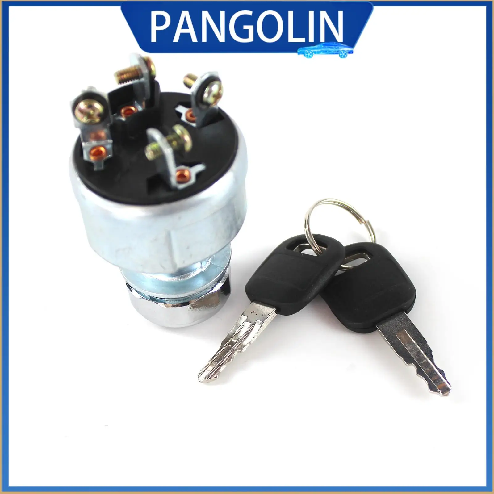 

PANGOLIN 9G-7641 9G7641 Ignition Switch with 2 keys for Caterpillar 120G/120H/120H ES/120H NA/12G/12H/12H ES/12H NA/130G/135H
