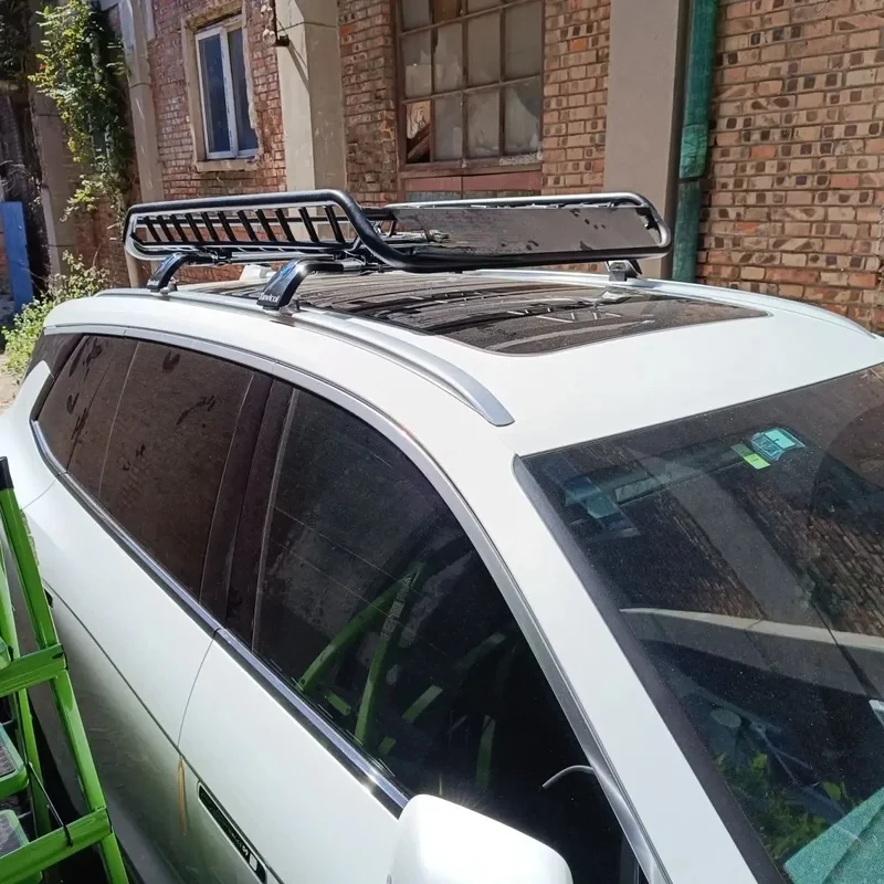 

Iron Frame Roof Rack Luggage Rack Travel Use