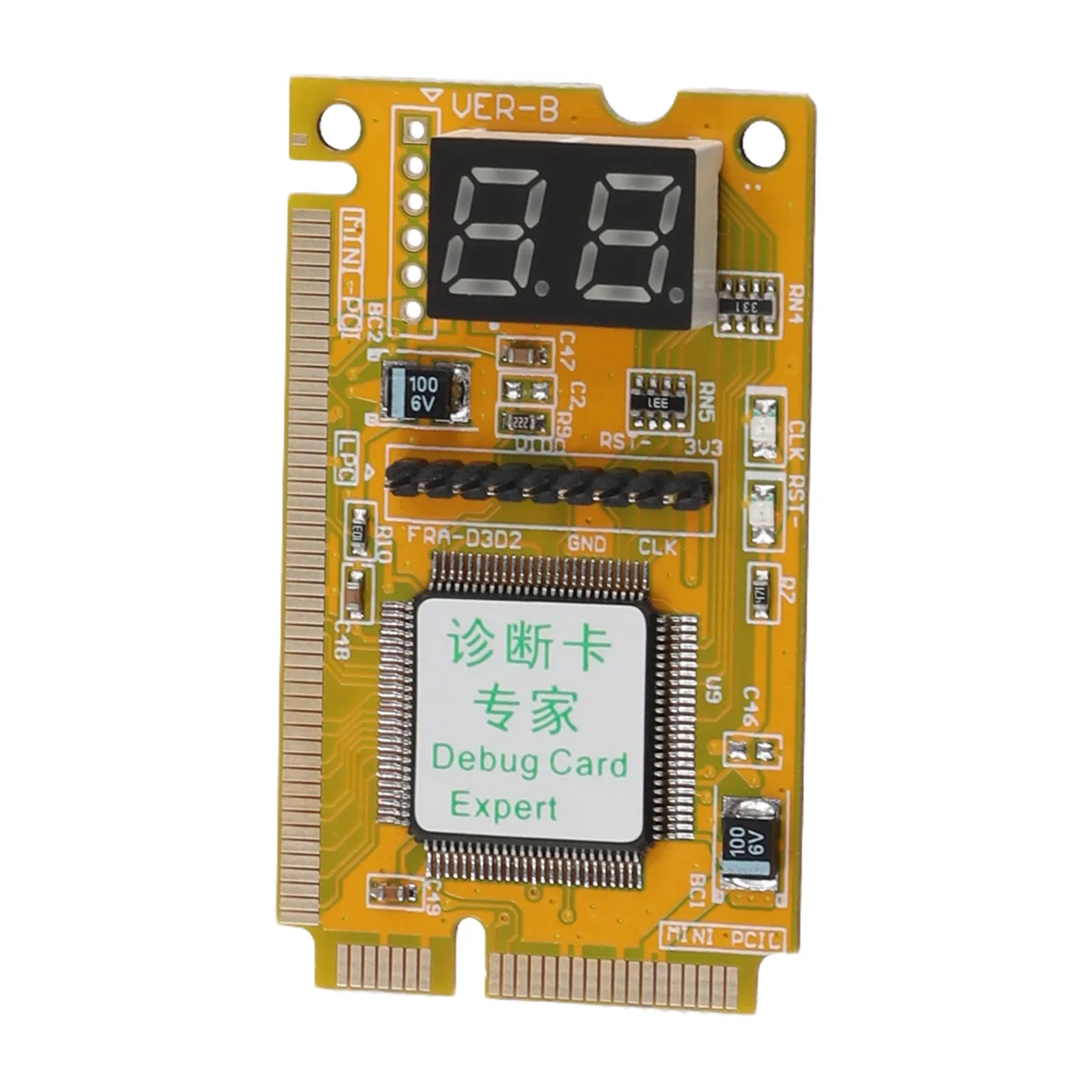 HOT AC18 Notebook Diagnostic Card 2-Digit Mini PCI/PCI-E LPC POST Analyzer Tester