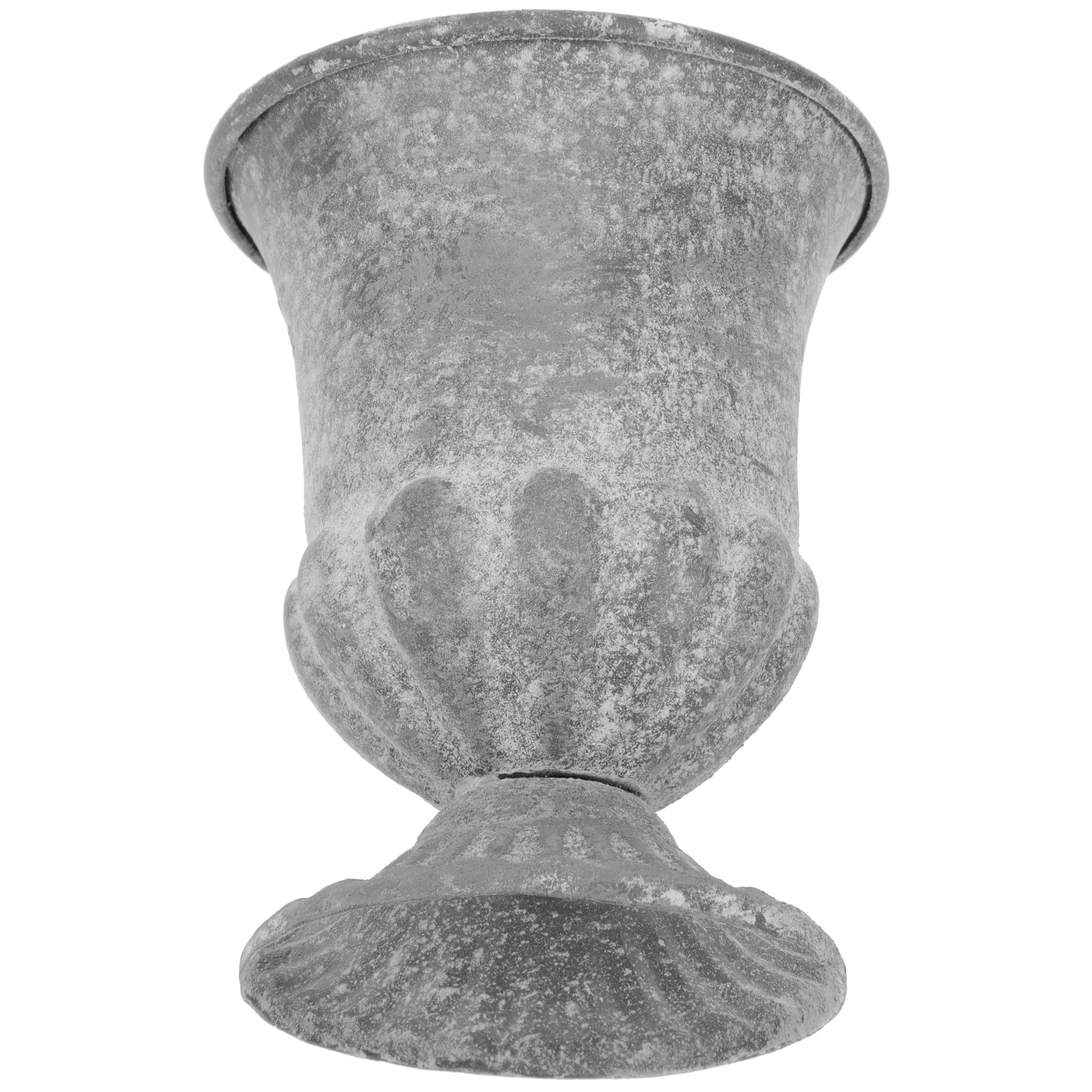 

1pcs Flower Retro Iron Cup Vase For Home Office Decor European Style Household Vase Layout Prop Ornament Decor