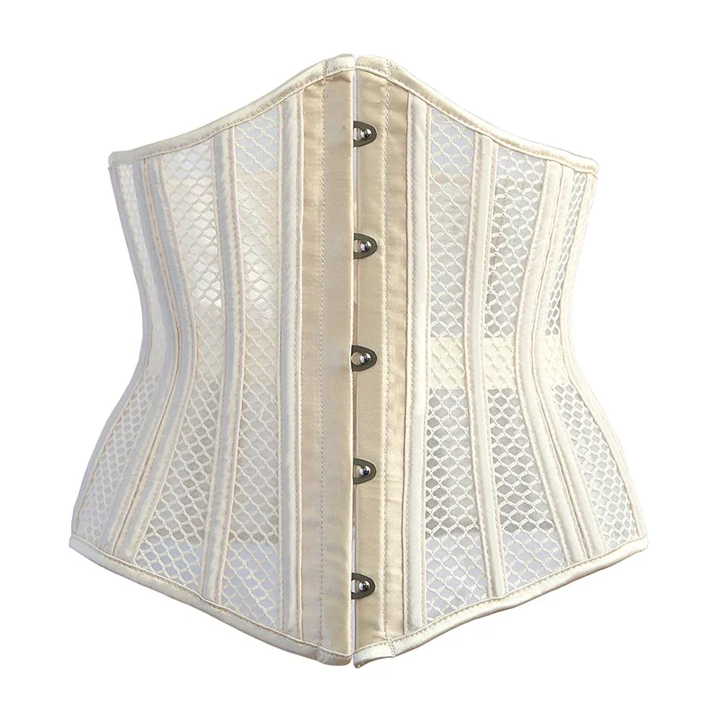 

26 Steel Bones Body Shapers Girdles Mercerized Fabric Waist Trainer Corset Cleavage Tops Body Shaper Slimming Body Waist