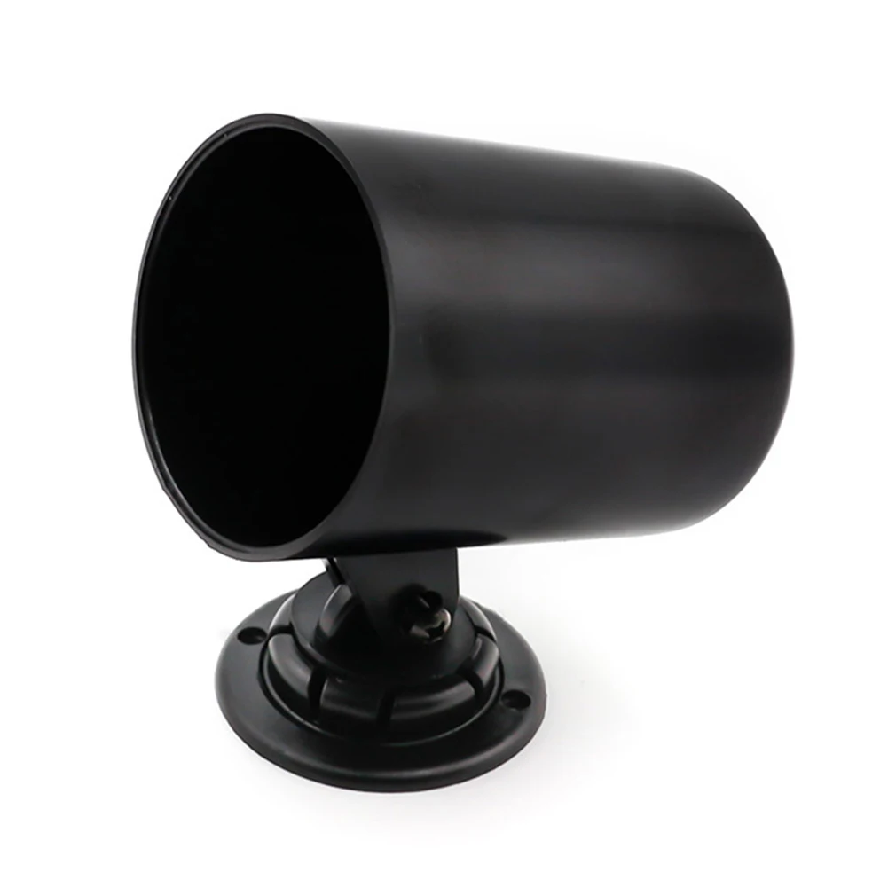 Car Dash Meter Pod Mount Holder with Single Swivel 52mm Gauge ABS Instrument Frame Suitable for Various Auto Instruments