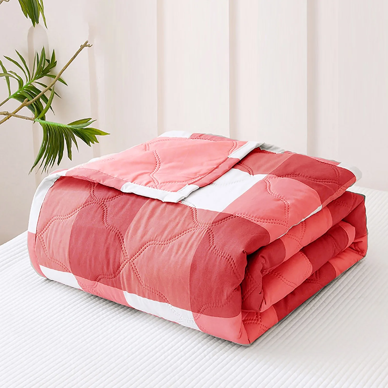 Summer Cool Quilt Double Cold Effect Blanket Cooler Fiber Ice Blanket Sleeping Quilt Hot Sleepers And Night Sweats Ice Blanket