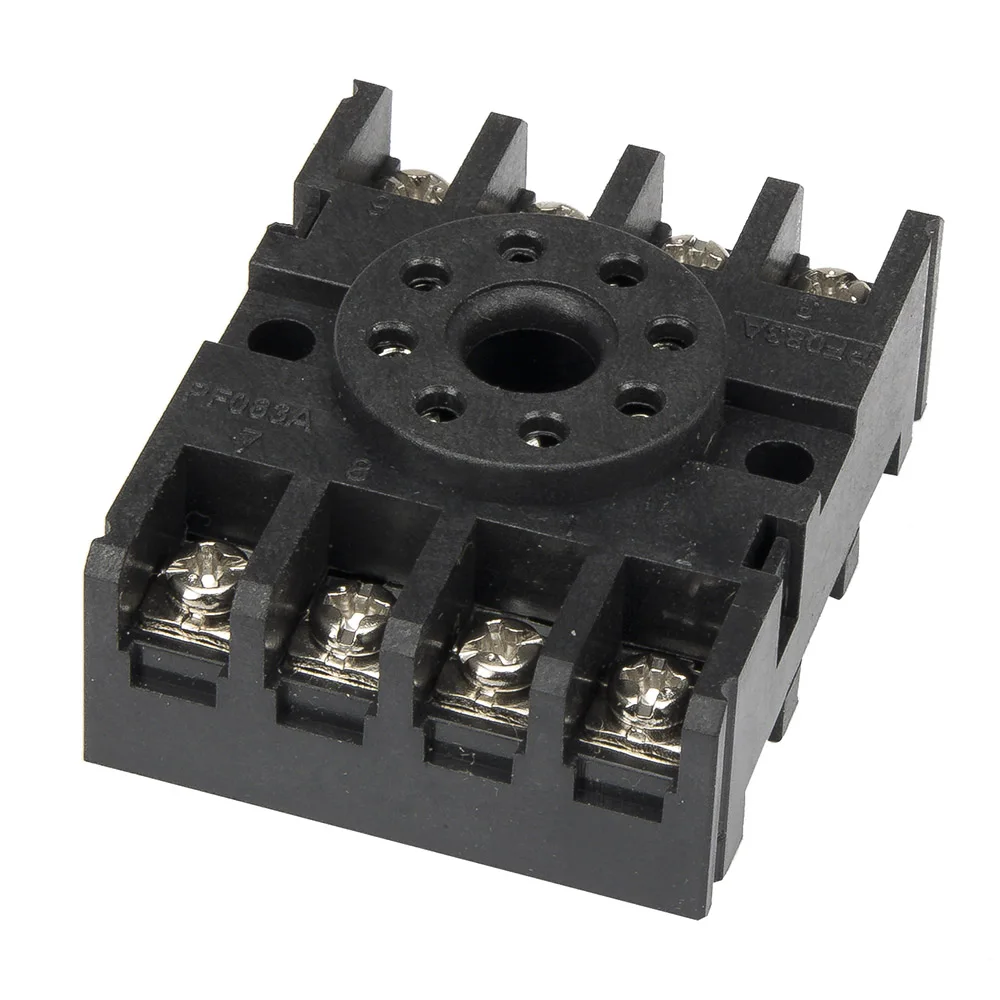 PF083A 8 pin relay socket base for DH48S ST3P AH3-3 MK2P JTX-2C