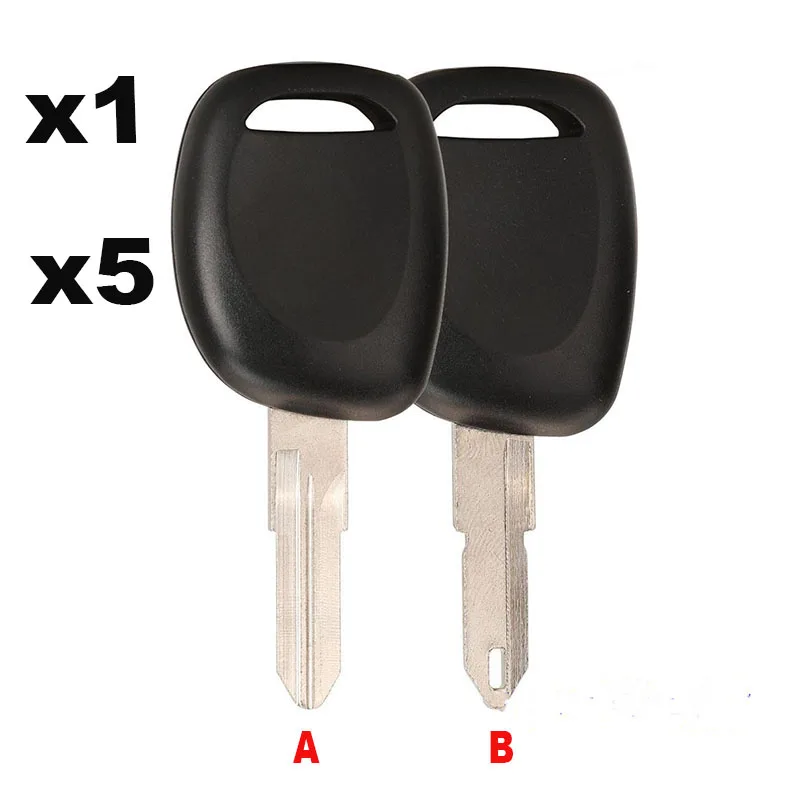 jingyuqin x1 x5 Remote Uncut Blade Car Key Shell Chipset Cover For Renault Kangoo Master Traffic Keyless Entry Fob Case