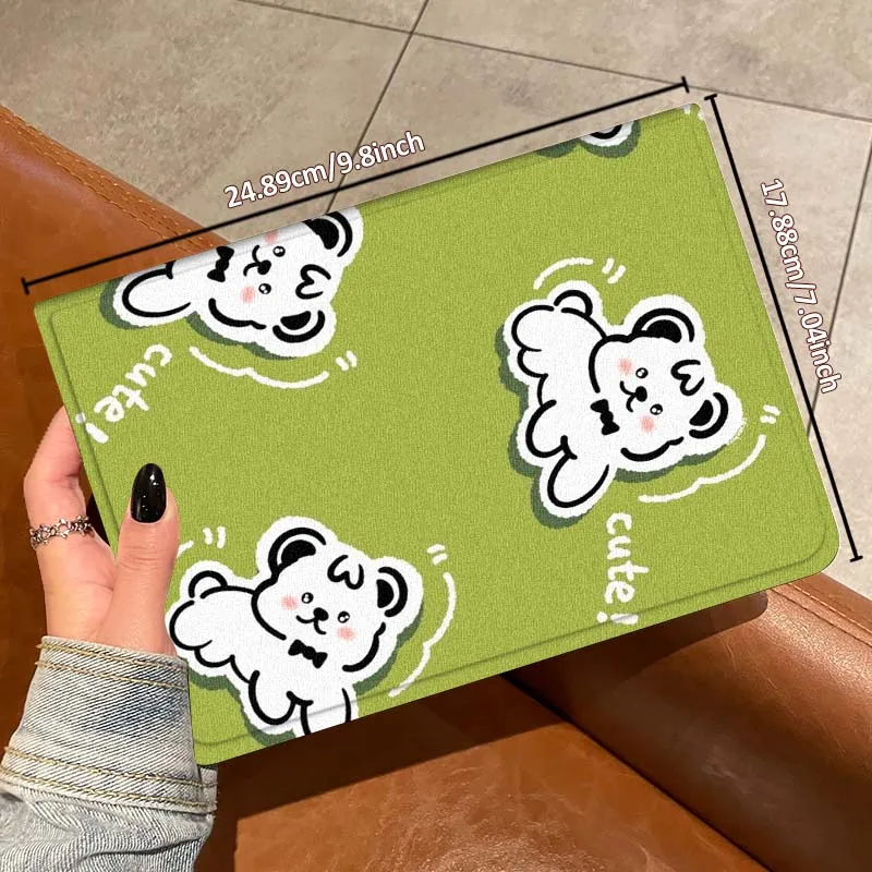 Weißes Tiermuster für iPad Pro 7 8 9 Gen 2 11 13 5. 6. 10. 11. M5 M4 12,9 10,9 10,2 Zoll 2024 2025 Tablet-Hülle