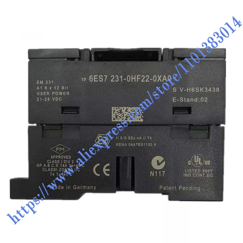 

100%NEW ORIGINAL 1 Year Warranty 6ES7231-0HF22-0XA0 6ES7 231-0HF22-0XA0 PLC Digital Input Module.