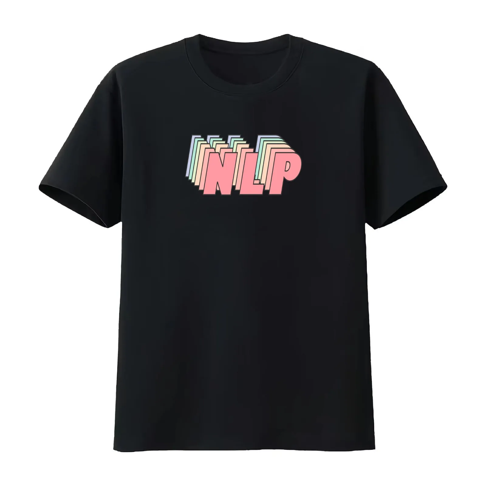 NLP Natural Language Processing T-Shirt Summer Casual Cotton Tee Oversized Streetwear Tops Vintage Graphic Print 100% Cotton