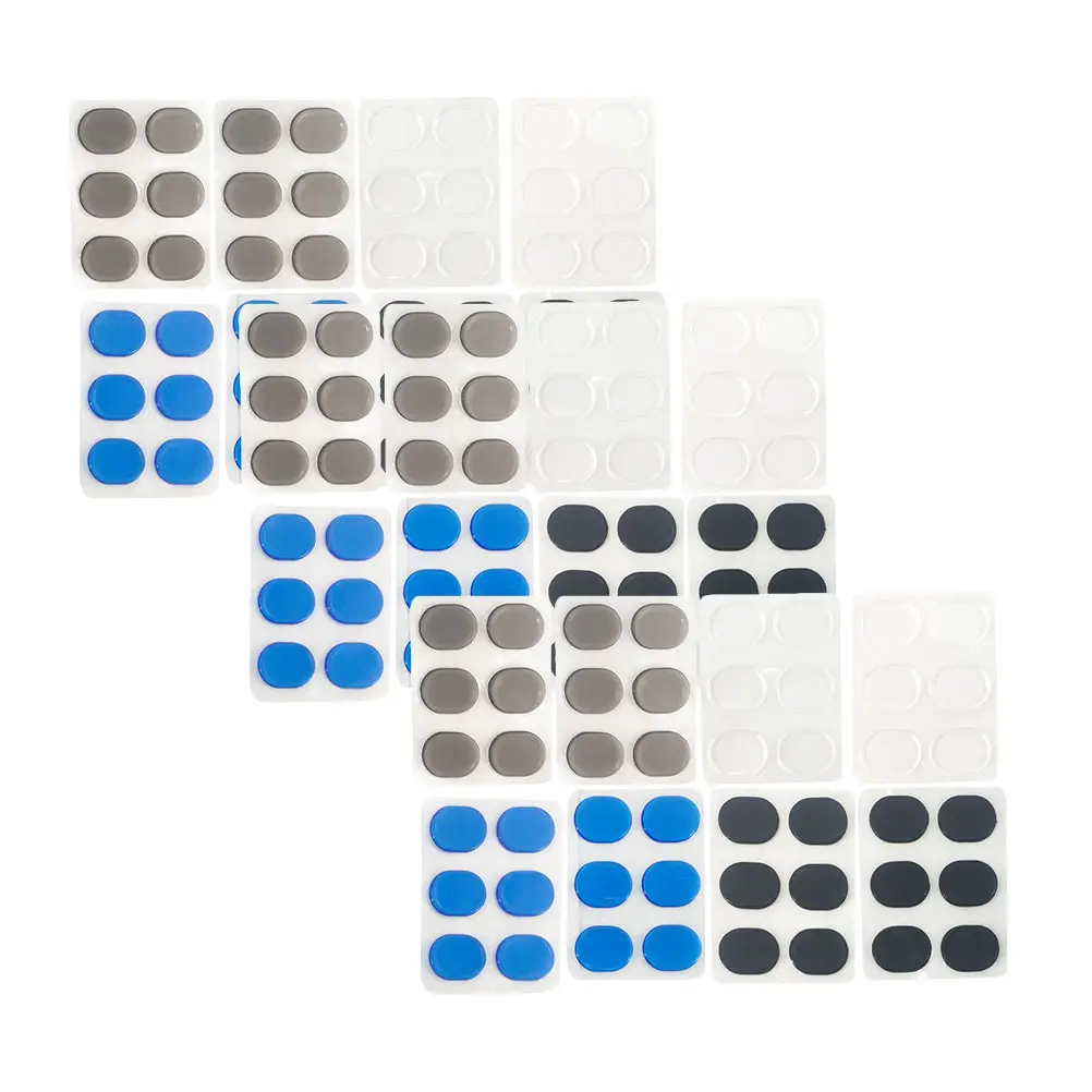 

48 Pcs Drum Gel Pad Silencers Dampeners Bumper Dampening Silica Mute Cushion for