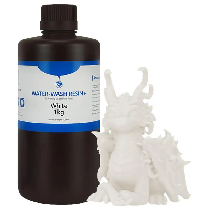 

Water Washable 3D Printer Resin Resin 3D Printer Liquid Fast UV-Curing Resin High Precision Printing Resin Rapid High Precision