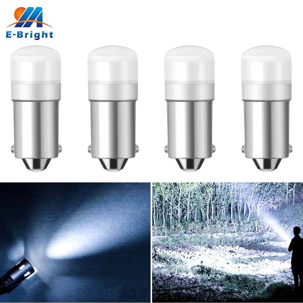 4PCS 313 Miniature Bayonet Bulb BA9S 53 57 1818 1819 1820 Led Bulb 10-30Volt AC/DC 1829 1843 1864 1437 Bulbs Landscape Lights