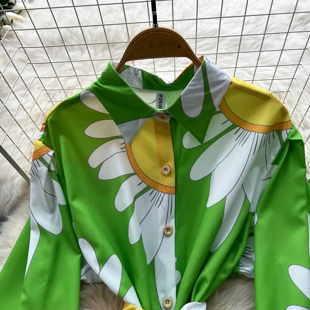 Chic vintage เซ็กซี่ปุ่ม Ruched พิมพ์ slim Elegant Fairy ฤดูร้อนเกาหลีแฟชั่น Boho Sundress เสื้อผ้าผู้หญิงชุดยาว