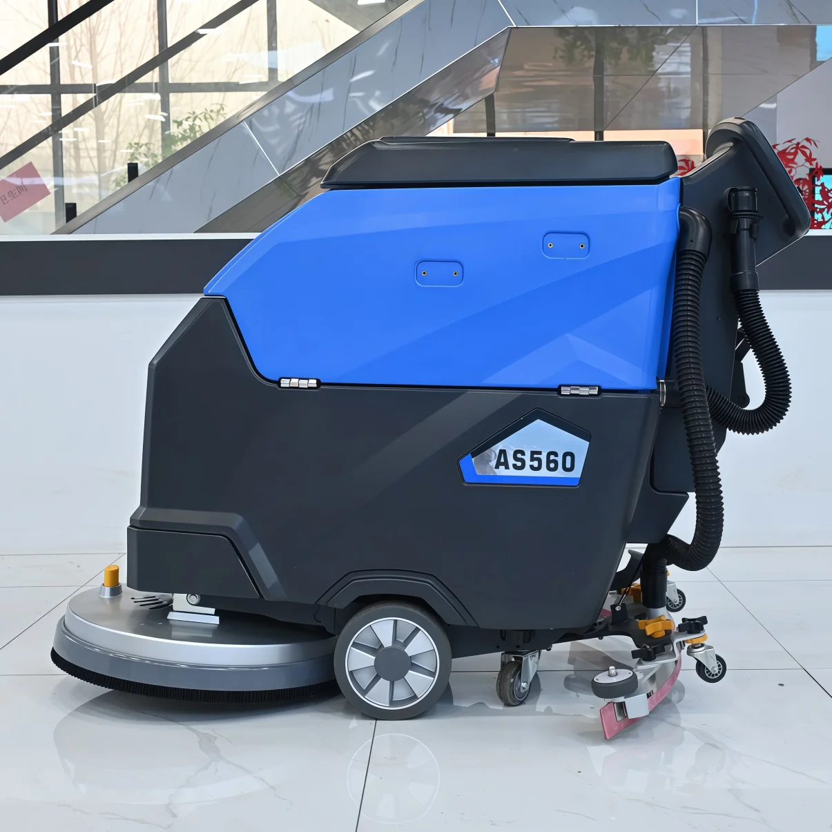 China Compact Industrial Cordless Small Electric 30 Inch Floor Cleaner Machine Scrubber for Residential House
