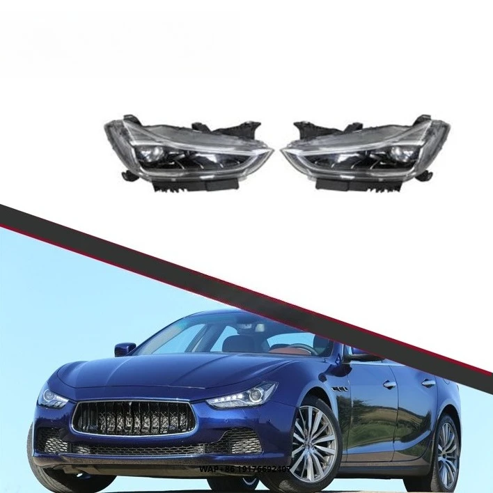 

OEM Factory LED Headlights for GHIBLI 2014+ Including GHIBLI TROFEO HEAD LAMP