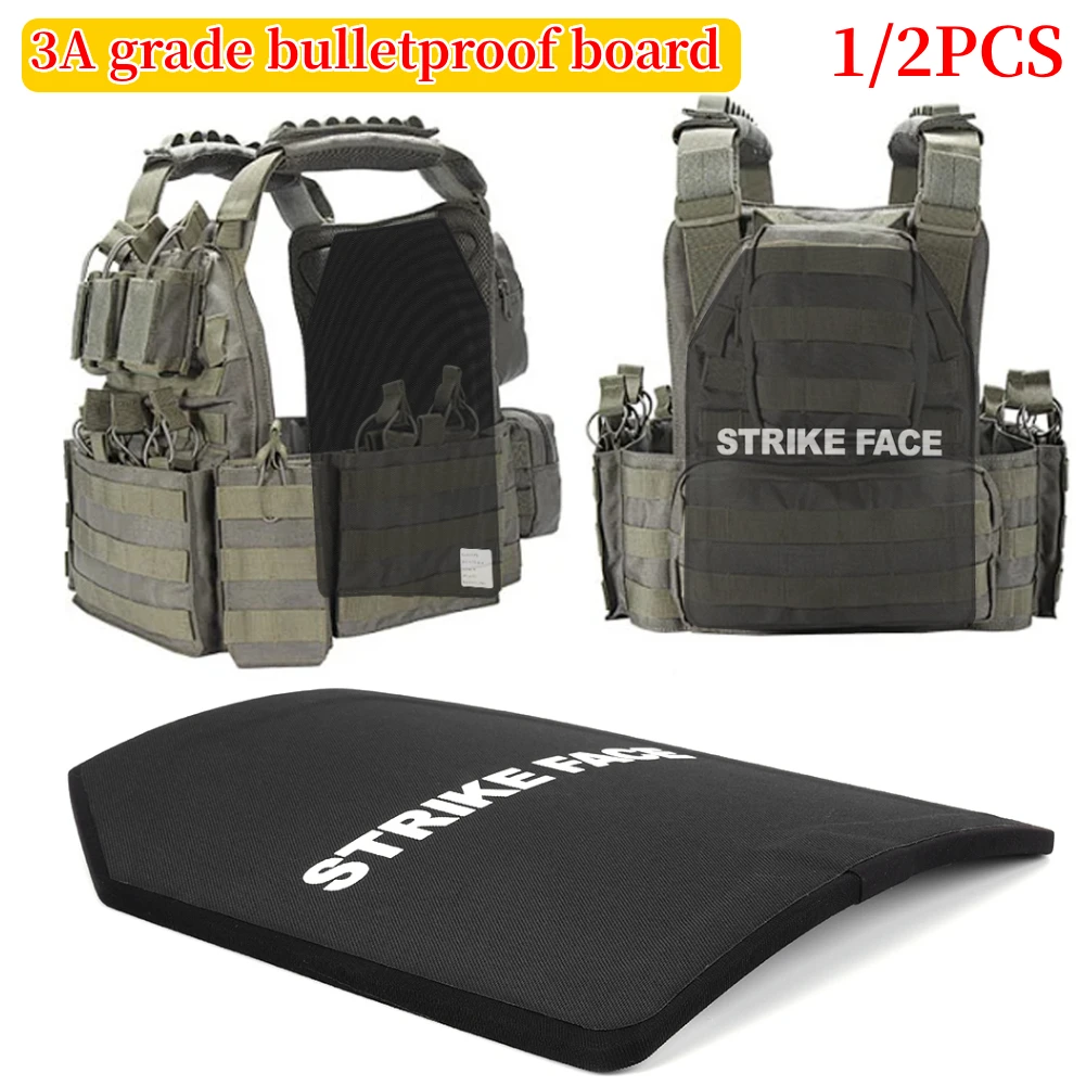 30x25cm Lightweight Bulletsproof Plug PE IIIA Bullets-Proof Plate Safety Vest Ballistic Body Armour Anti Stab Composite Plate