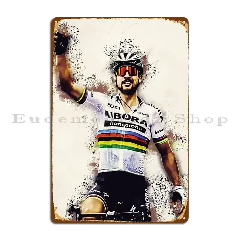The Cyclist Sagan Peter Metal Plaque Wall Cave Club Pub Plates Designs Vintage Tin Sign Poster