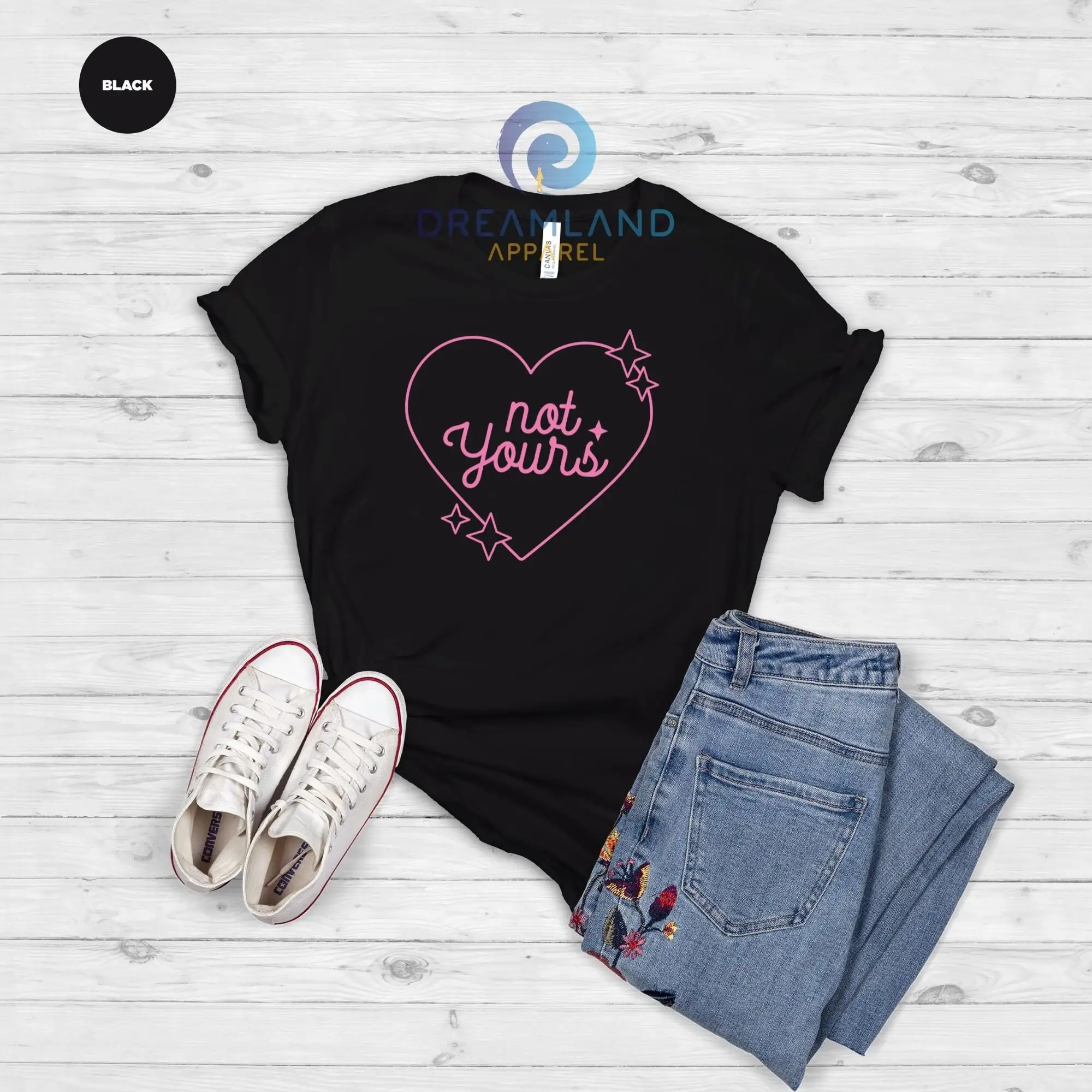 Not Yours T shirt Mental SweaT HearT Health ConsultanT Self Motivation Therapy Mindfulness