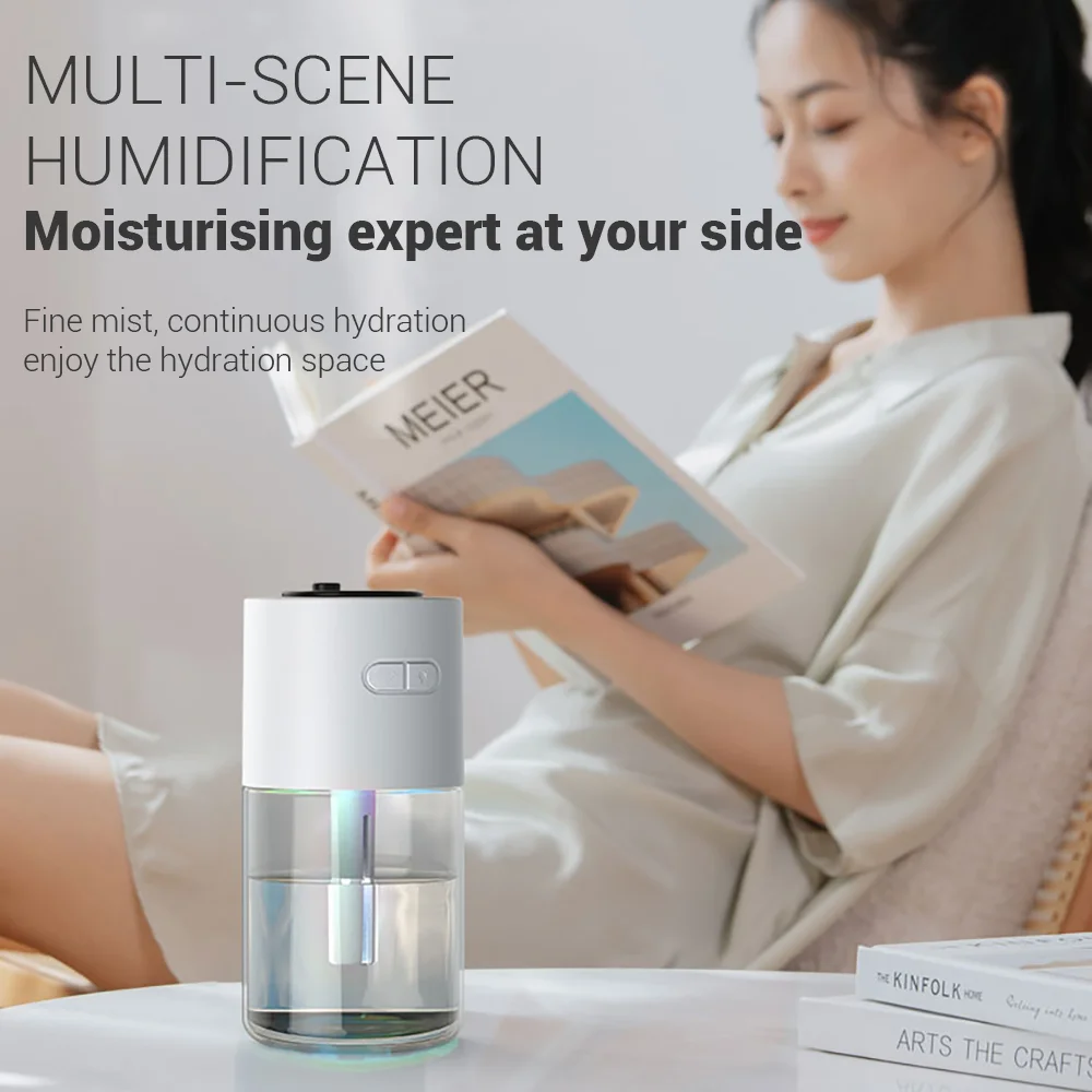 حار بيع سطح المكتب كول ميست البسيطة USB الهواء المرطب مع رومانسية السماء المرصعة بالنجوم مصباح بالموجات فوق الصوتية الذكية فواحة عطور المرطب