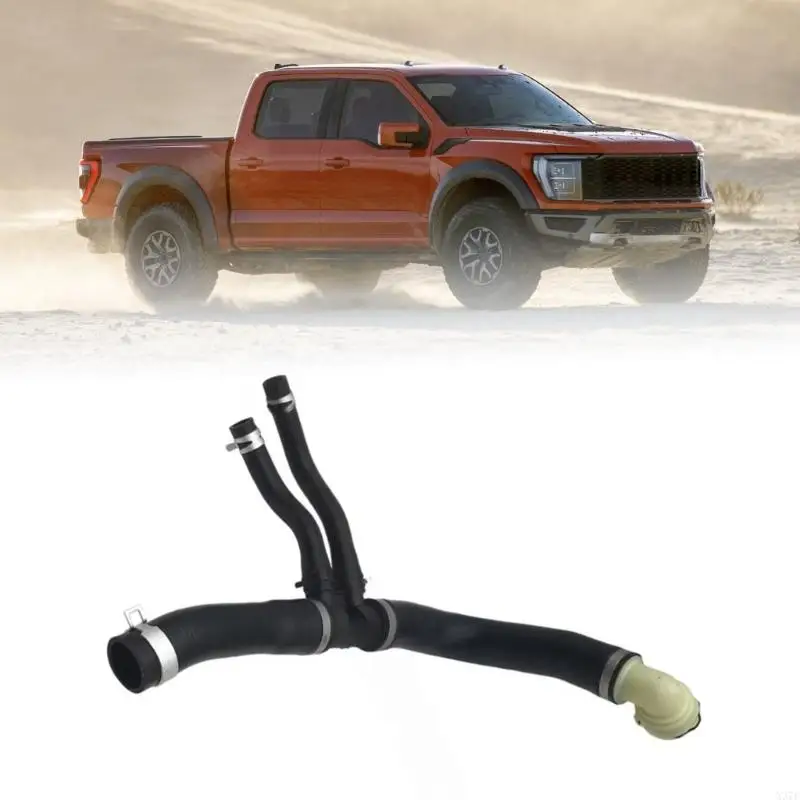 FL3Z8286DCoolant Hose Assembly for 2014-2016 3.5L Vehicles, Preformed Branched Replacement with Multiple Attached Metal X37F