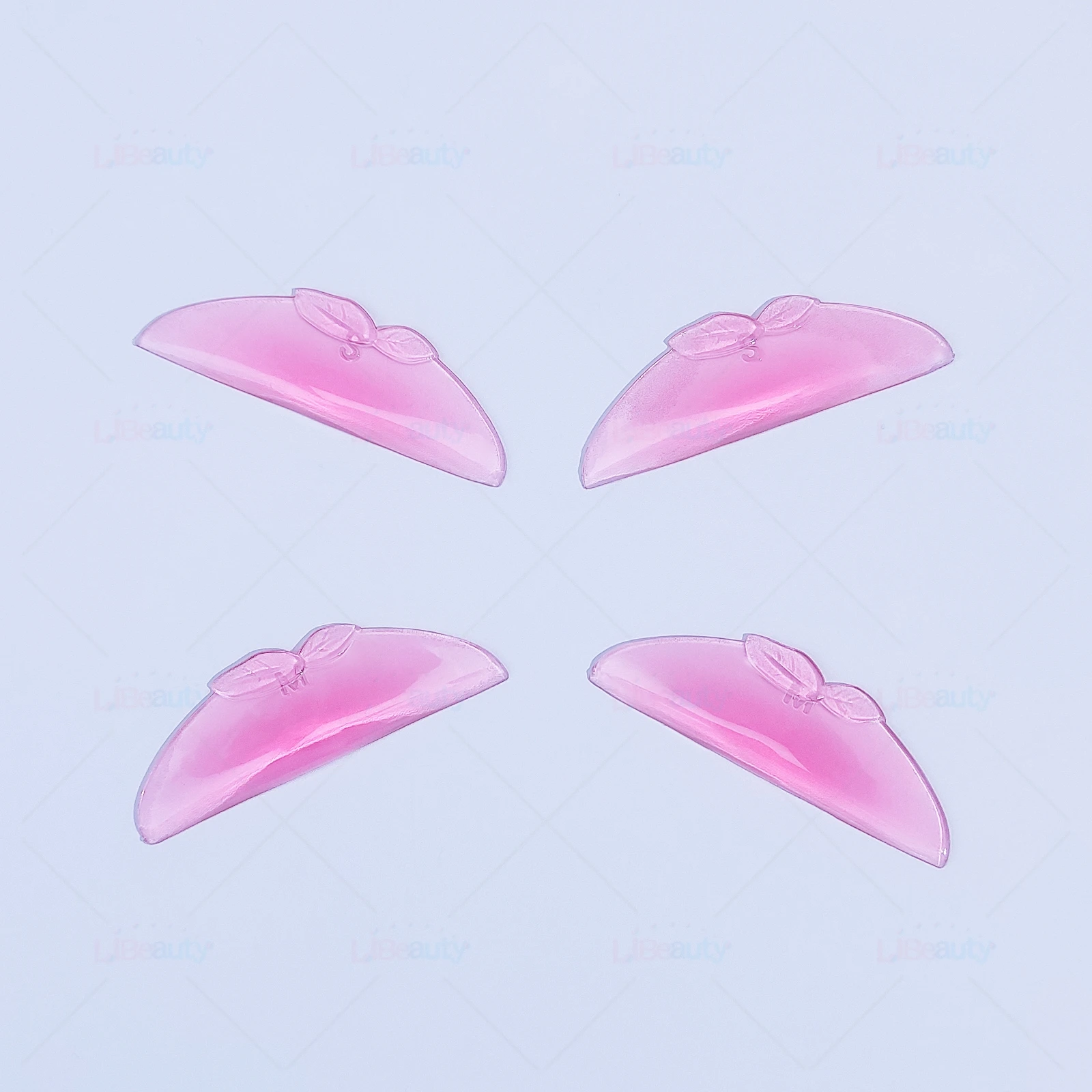 Libeauty 4 Stück L Curl Silikon Wimpern Dauerwelle Pad Klebrige Wimpern Stange Schild Heben 3D Wimpern Curler Lash Lifting Gesundheit Schönheit Werkzeug – Detail 2