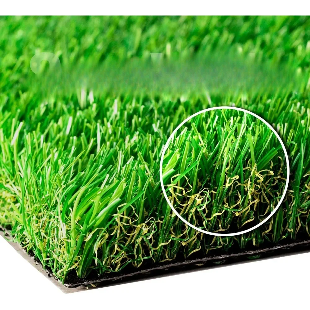 Artificial Grass Rug Realistic Indoor/Outdoor Dog Turf Mat 6 FT X 12 FT (72 Square FT) Potty Training Rug Thick Fake Faux Grass