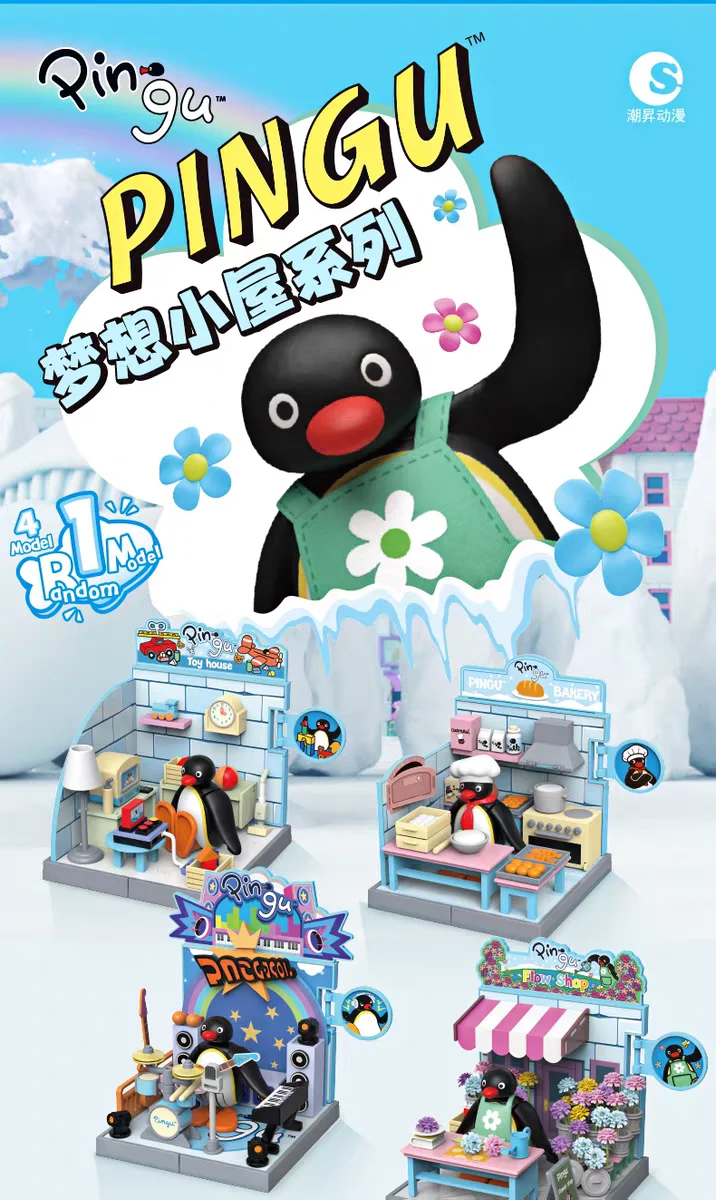 Neue Original Pingu Blind Box Komplette Serie Niedliche Überraschungs-Sammelfiguren Modell Schreibtisch-Dekoration Zubehör Geburtstagsgeschenk – Detail 34