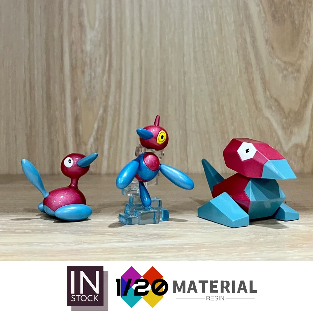 

[In Stock]1/20 Resin Scale World [HH] - Porygon & Porygon2 & Porygon-Z [Split RE-MENT]