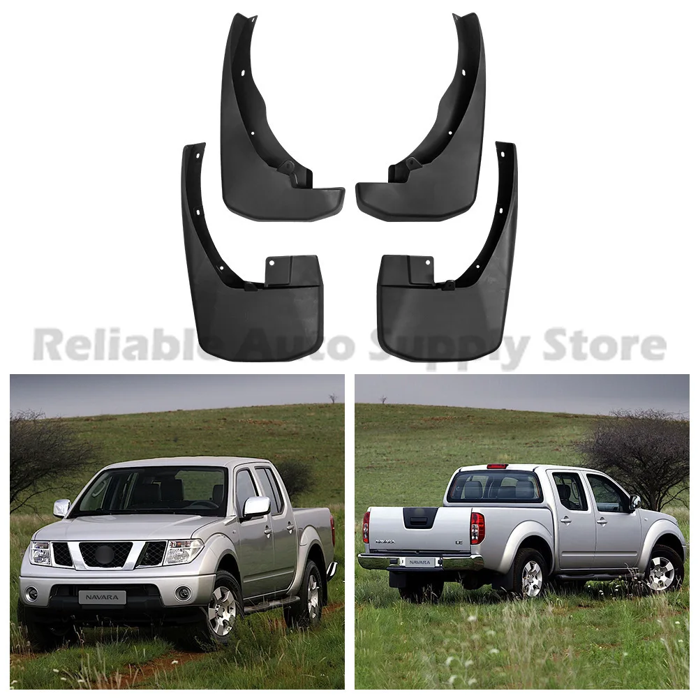 For Nissan Navara Frontier Navarre 2005-2016 Mud Guards Fender Flares Auto Accessories Premium Quality Durable Protection Stylis