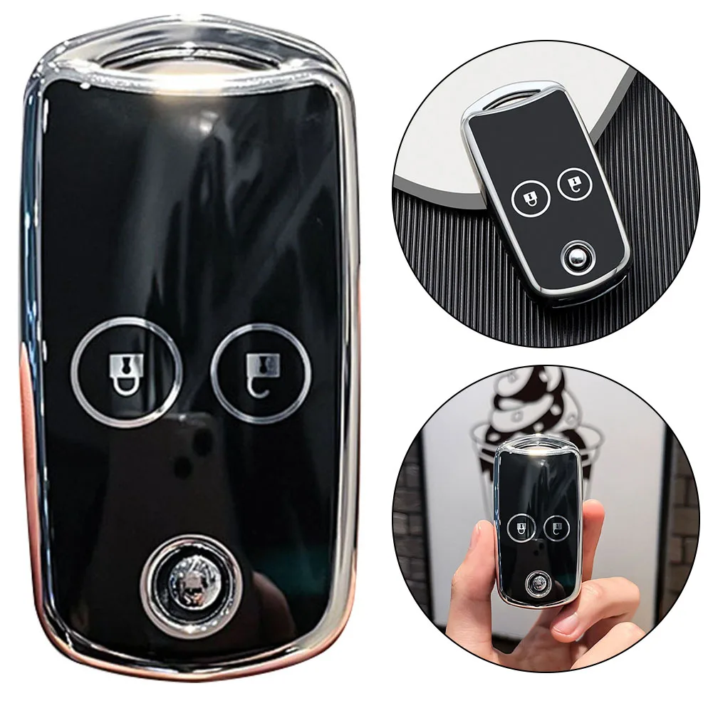 2 Button Flip Key Shell for Honda For Civic For Accord For Jazz For CRV HRV CRZ Construction for Reliable Protection