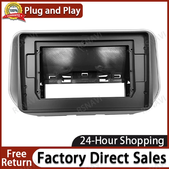 

Alone Din 10.1 Inch Car Radio Installation DVD GPS Mp5 Plastic Facia Panel Frame for HYUNDAI Santa Fe 2018+ Dash Mount Kit